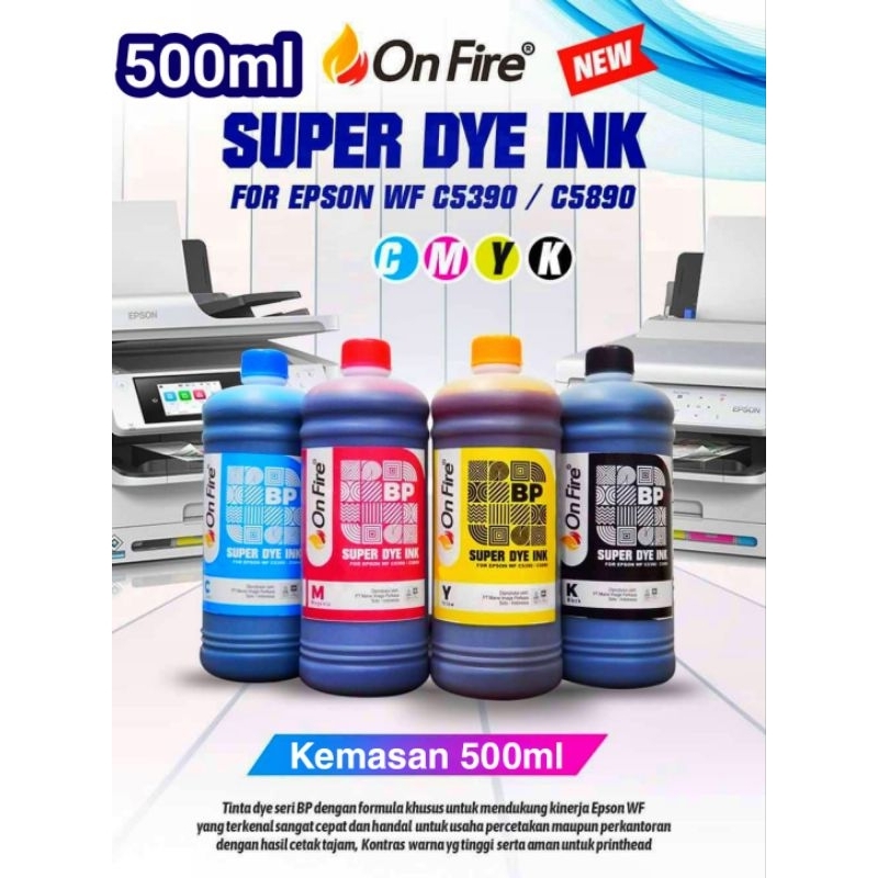 Tinta DYE Onfire BP Epson WF C5390/C5890