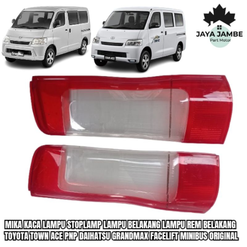 Mika Kaca Lampu Stoplamp Lampu Belakang Lampu Rem Belakang Toyota Town Ace Pnp Daihatsu Grandmax Fac