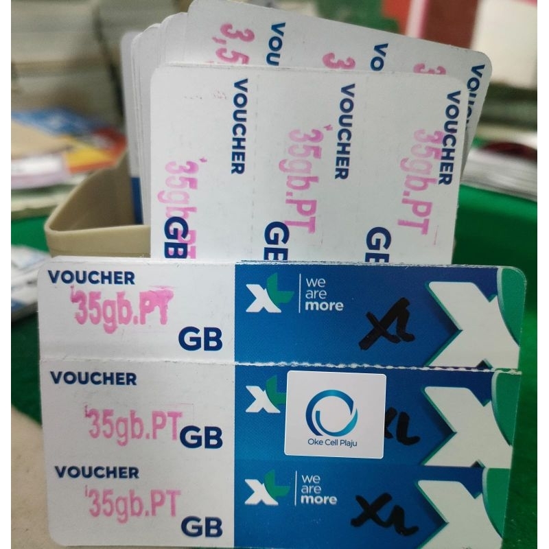voucher XL 35GB 30hai