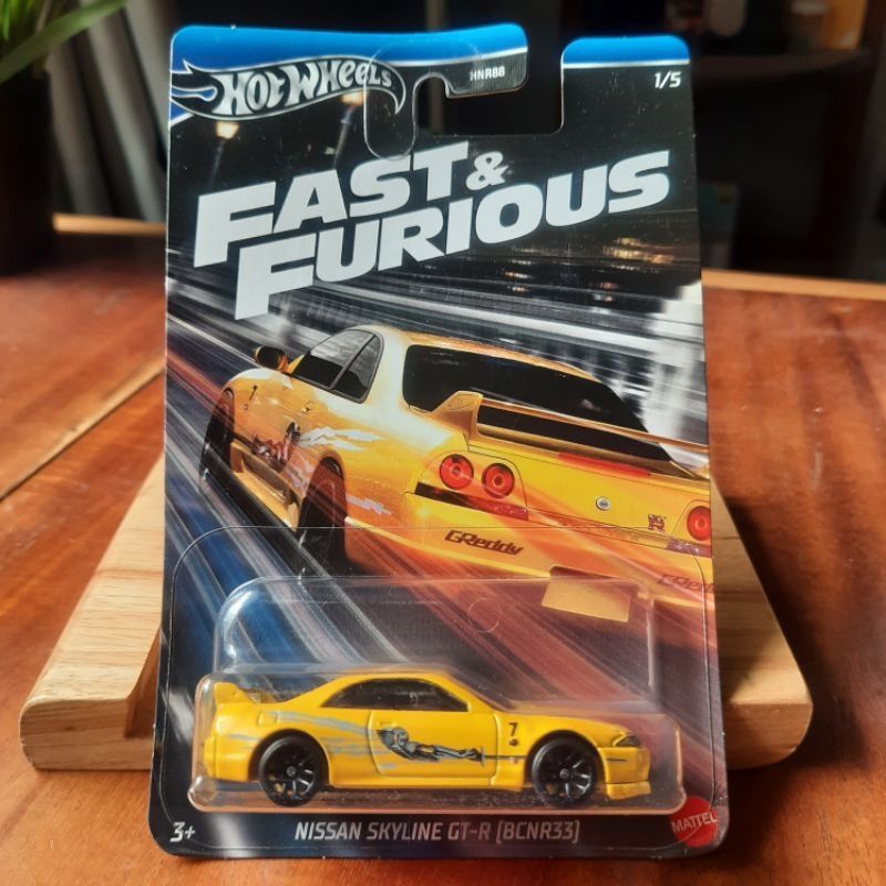 hot wheels fast and furious nissan skyline gtr r33 GT-R BCNR33