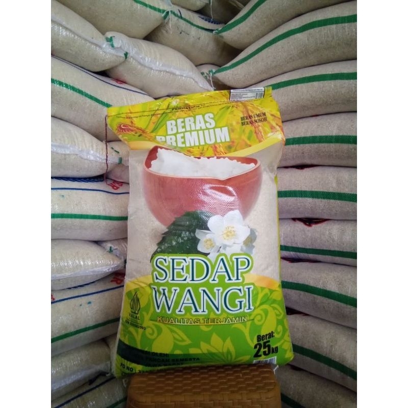 

Beras Sedap Wangi 25 kg – Pulen, Wangi, dan Berkualitas Premium