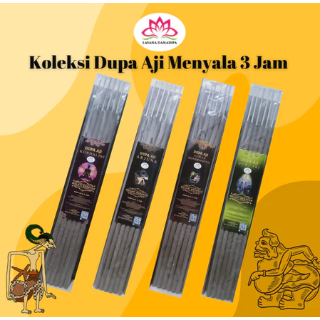 Koleksi Dupa Aji Menyala 3 Jam Aroma Melati Keraton / Dupawangi
