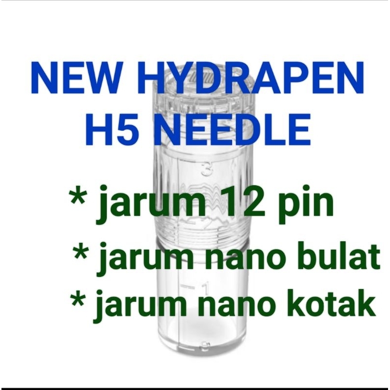 original jarum hydrapen h5 hydra h5 pen skin booster dna salmon whitening hydra pen h5 needle
