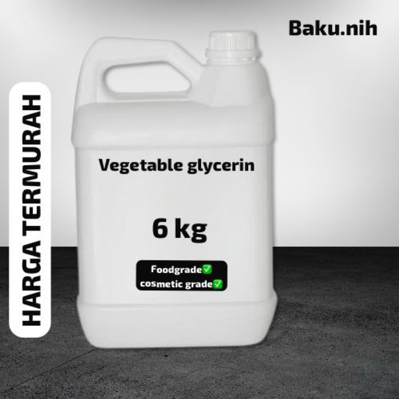 KHUSUS GOSEND VG 6KG/usp/Wilmar/Foodcosmeteticgrade/Murah
