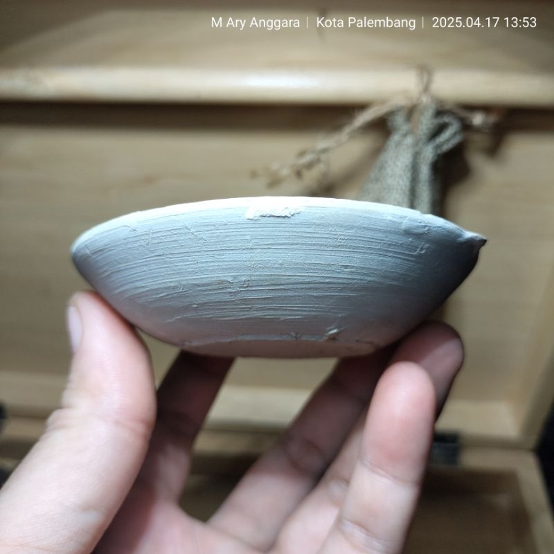 barang antik piring ceper kecil kuno