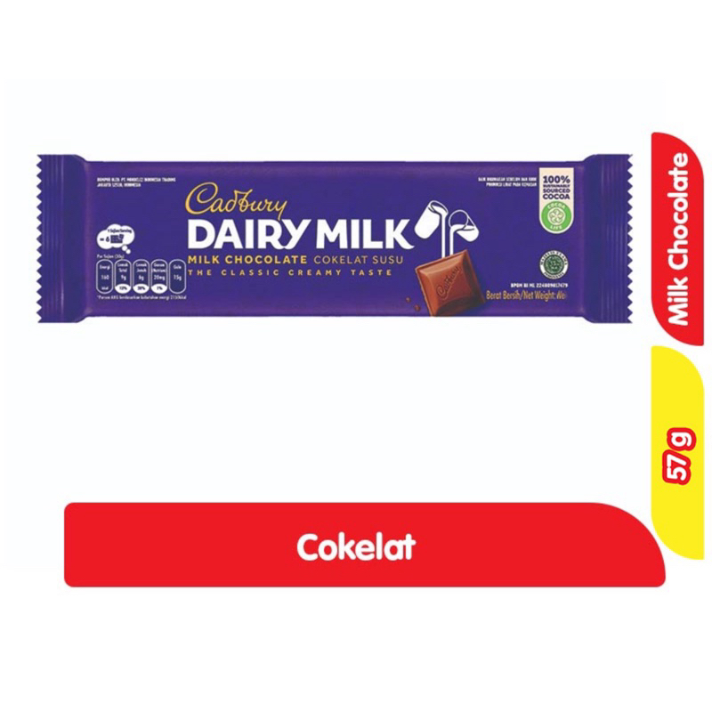 

Cadbury Dairy Milk 57 g