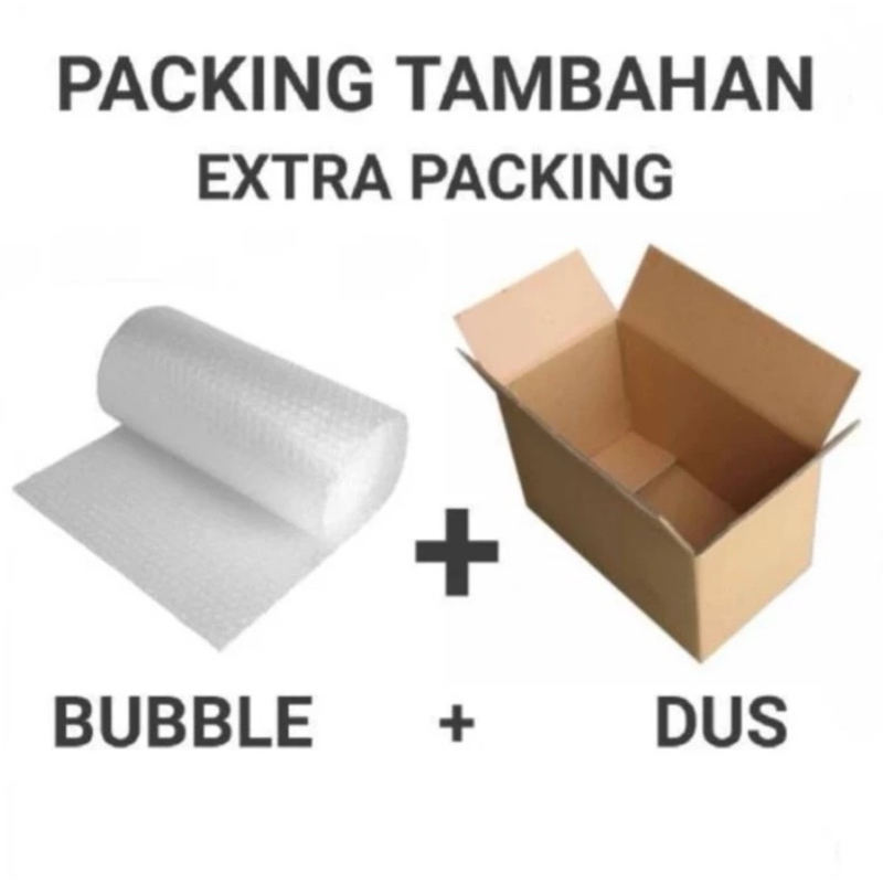 

Packing Tambahan Kardus Double Wall & Bubblewrap ( Khusus untuk pmebelian diecast dibawah 50k )
