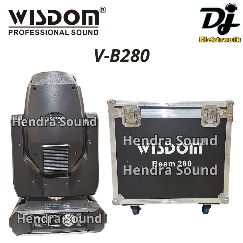 WISDOM ● V-B280 / VB 280 / VB280 - Lampu Moving Beam Lighting