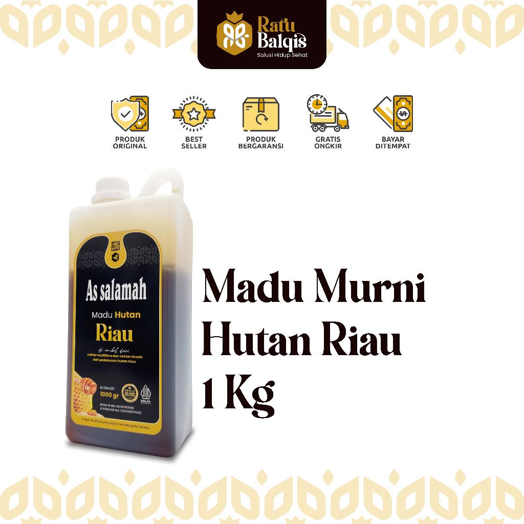 

Madu Murni Hutan Riau 1 Kg As Salamah Original