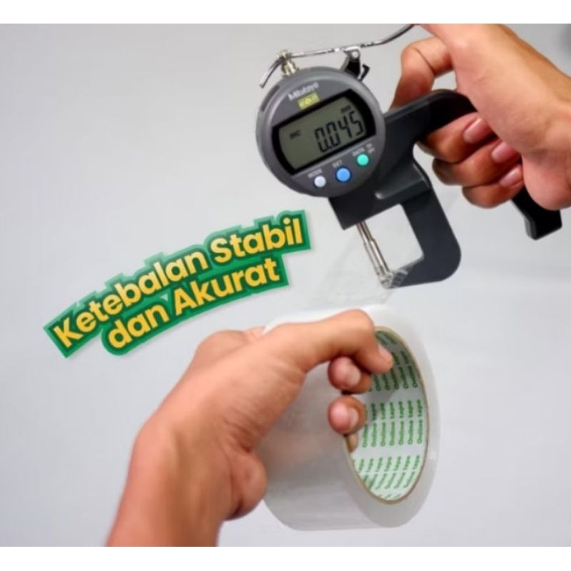 

Lakban Bening 45 MM 90 Yard Daya Rekat Terbaik
