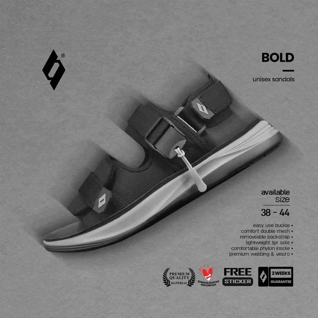 SIXTYNINE PROJECT - Bold - Sandal Gunung Pria