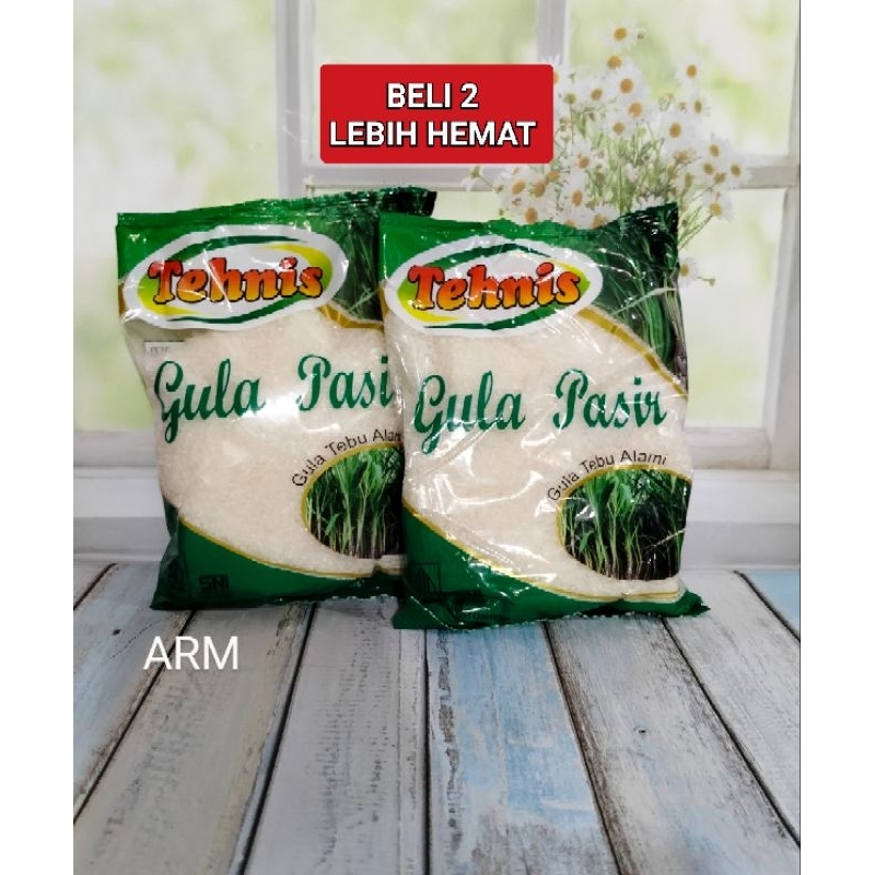 

Gula Pasir Tehnis 2x400gr (Promo Hemat)