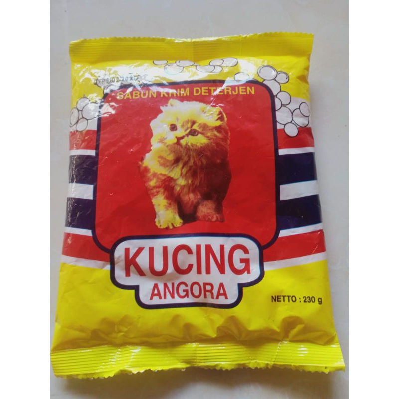 Sabun Colek Krim Cap Kucing Anggora 230gram Murah (COD) Bayar Ditempat