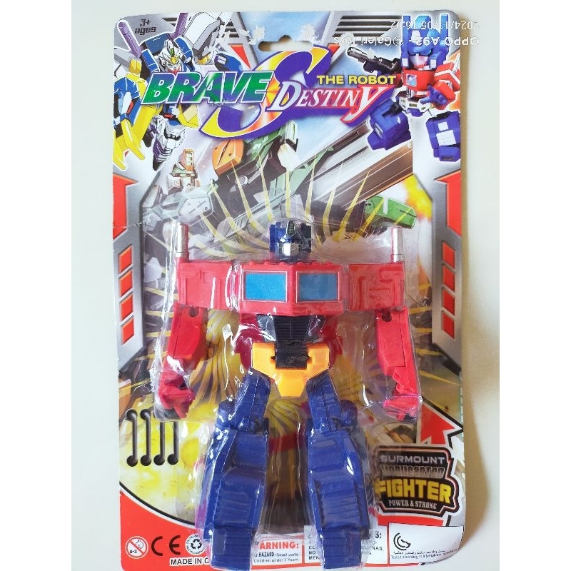 Mainan Robot Transformers Optimus Prime