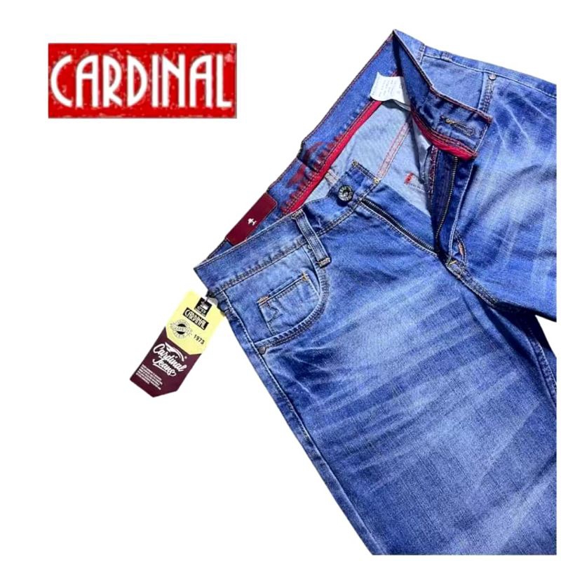 CELANA PANJANG COWOK /CELANA JEANS CARDINAL PREMIUM