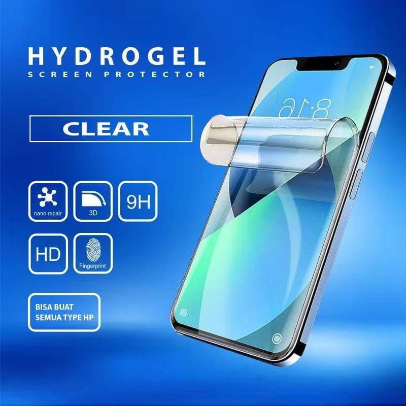 Anti Gores Gaming Realmi Hydrogel TPU Screen Protector, all type hp ready. Realmi 5 5i 5pro 6 6i 6pr