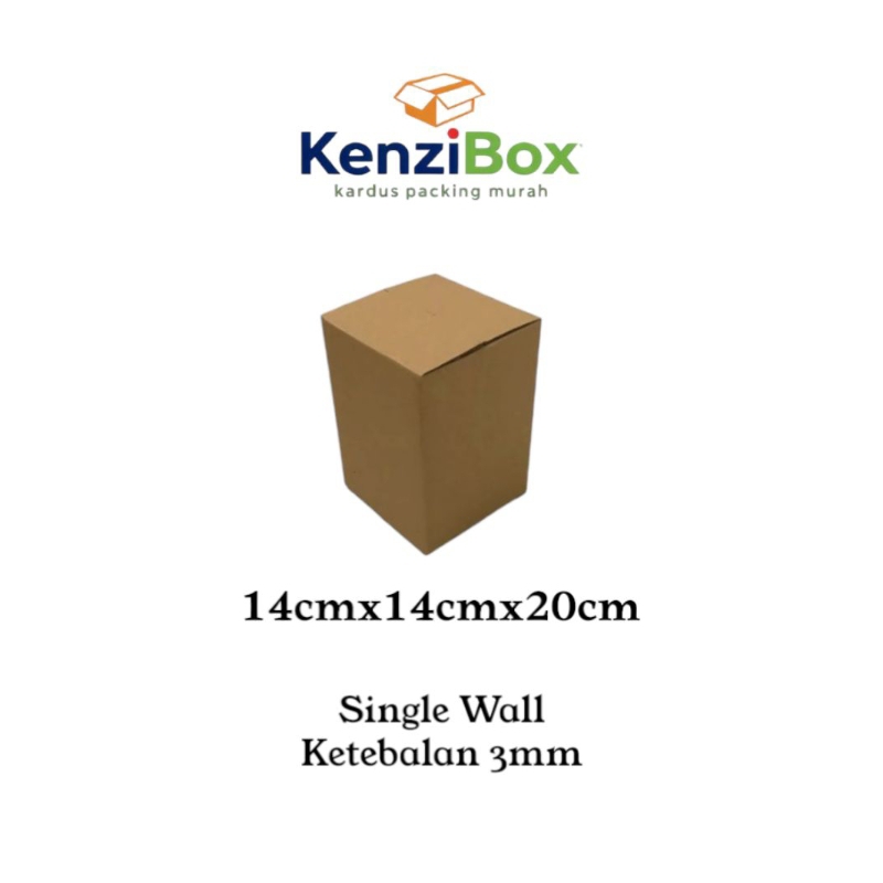 

kardus/karton/box UK. 14x14x20 cm single wall
