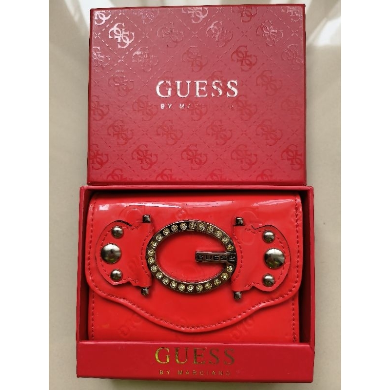 dompet wanita guess model lipat 3 / 100% original / 100% authentic