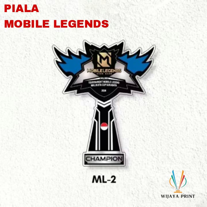 Piala Mobile Legend Plakat Mobile Legend Akrilik Custom Plakat E sport