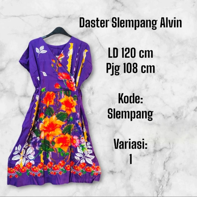 Daster Slempang Non Kancing Dari Batik Alvin (Slempang)