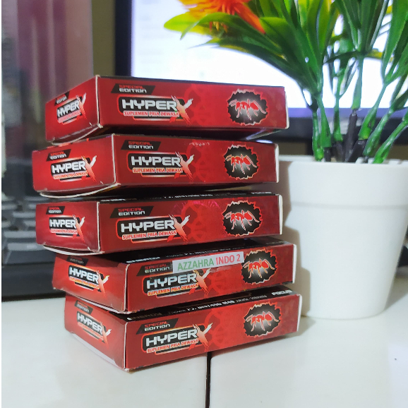 

Hyperx Original 5 Pack 10 Kapsul [ PRIVASI AMAN ] COD