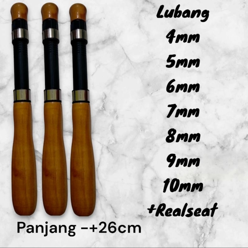 GAGANG JORAN WADER KAYU POLOS +REALSEAT model sedang