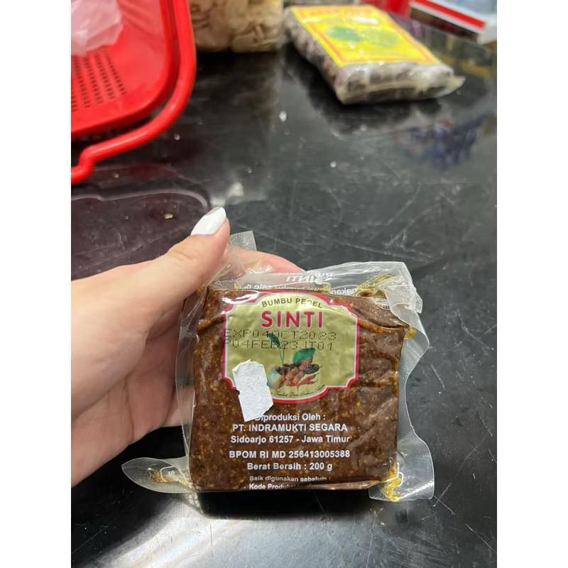 

Sambal Pecel Pecal sinti