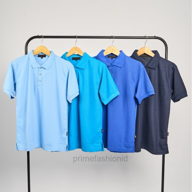 PAPA JEANS Baju Kaos Kerah Polos (Non Kantong) 225-230gsm / Polo Shirt /  Kaos Polo / Baju Polo / Ba