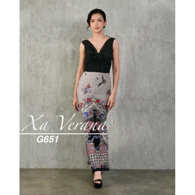 Dress bustier batik G651