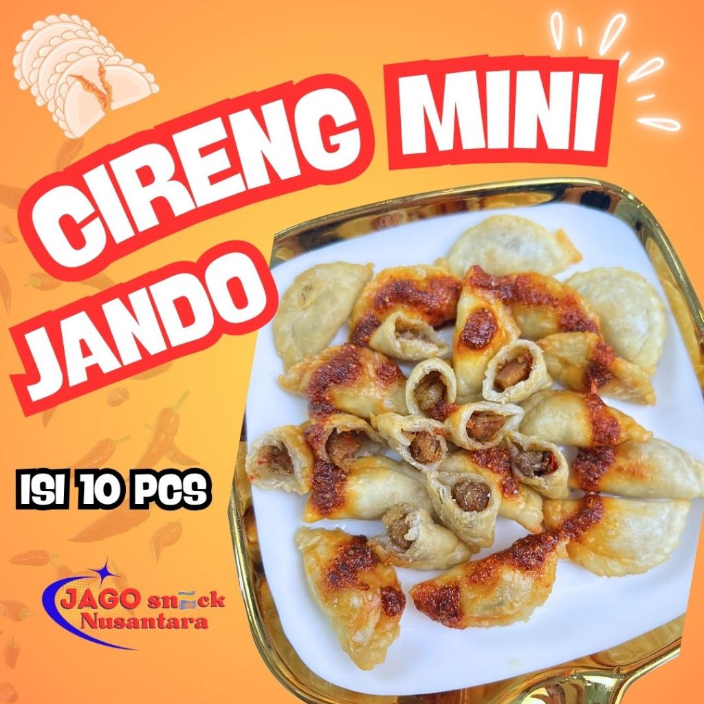 

CIRENG MINI JANDO ISI 10PCS EXTRA CHILLI OIL BUMBU KALDU