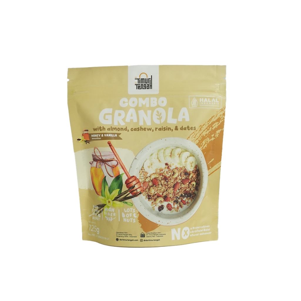 

Granola Vanilla 125 gr Timur Tengah Sereal Makanan Sehat
