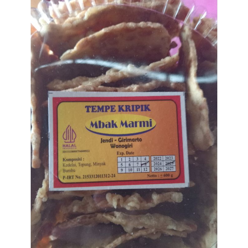 

kripik tempe MBK Marni,Girimarto wonogiri.sangat lezat gurih