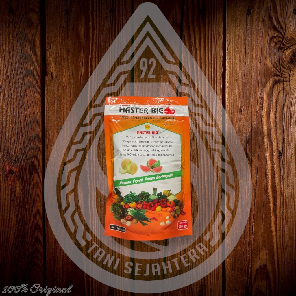 PUPUK NUTRISI PEMBUNGAAN DAN PEMBUAHAN MASTER BIG 250GR