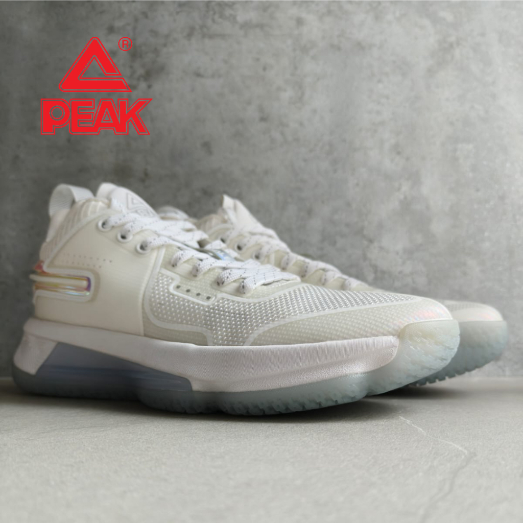 best sale sepatu basket peak basketball shoes flash 4.0 white