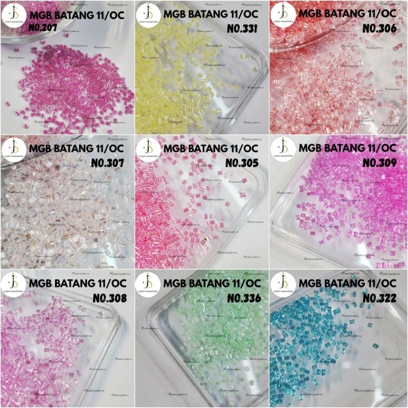 [50 GR] Payet Batang Bambu-Pasir 11/O 12/O MGB ORI / ASLI JEPANG [ 207,276 - 336 ]