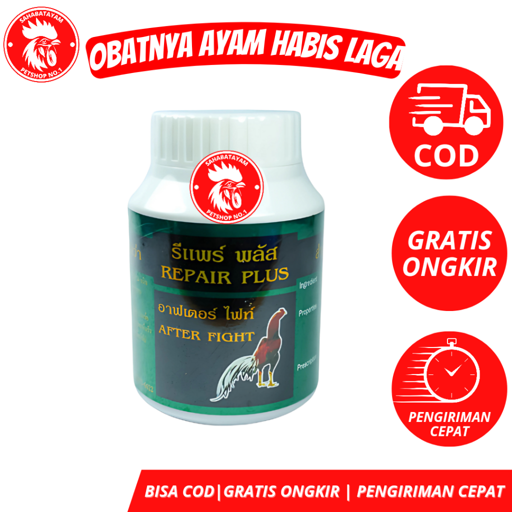 Repair Plus Obat Ayam Setelah Adu Obat Ayam Memar Luka Dalam Ayam Aduan