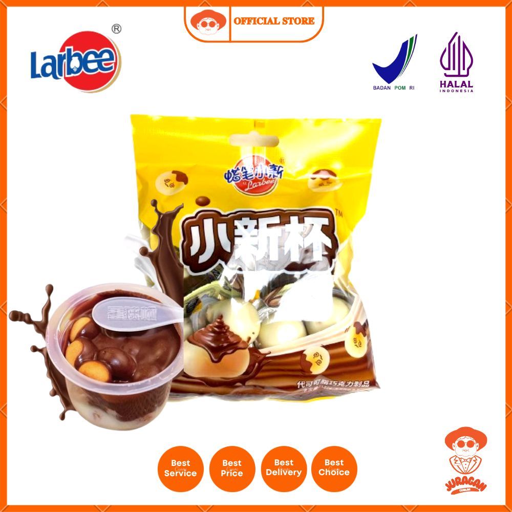 

Larbee Biscuit with Chocolate Dip - Biskuit dengan Cokelat Dip 150g