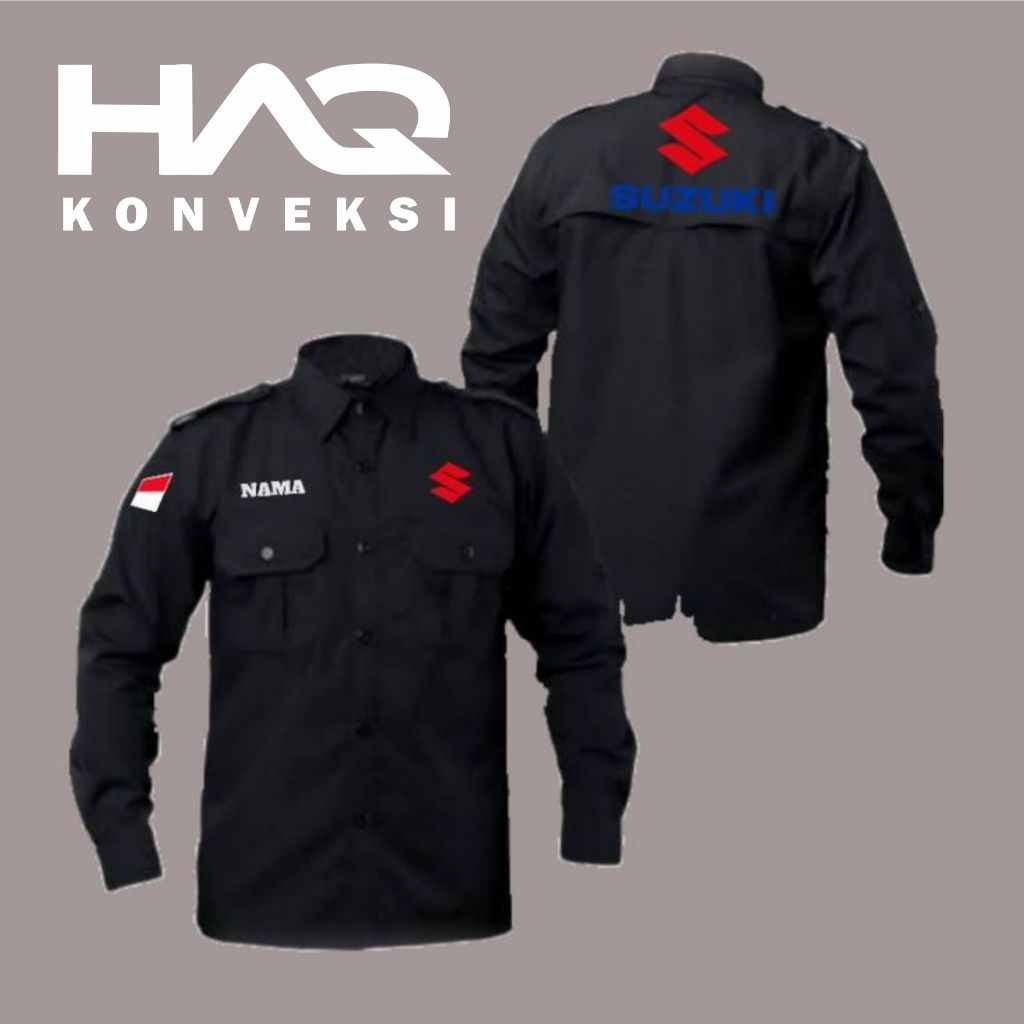 Kemeja Suzuki Baju Suzuki Seragam Suzuki Pdh Suzuki Kemeja Kerja Suzuki Baju Kerja Suzuki Seragam Ke