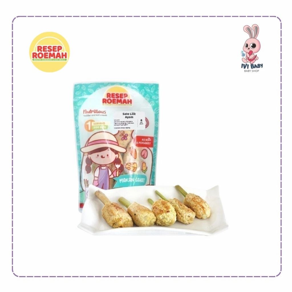 

Resep Roemah / Sate Lilit Chicken & Wagyu / Balinese Satay / Toddler Healthy Frozen Food / No MSG