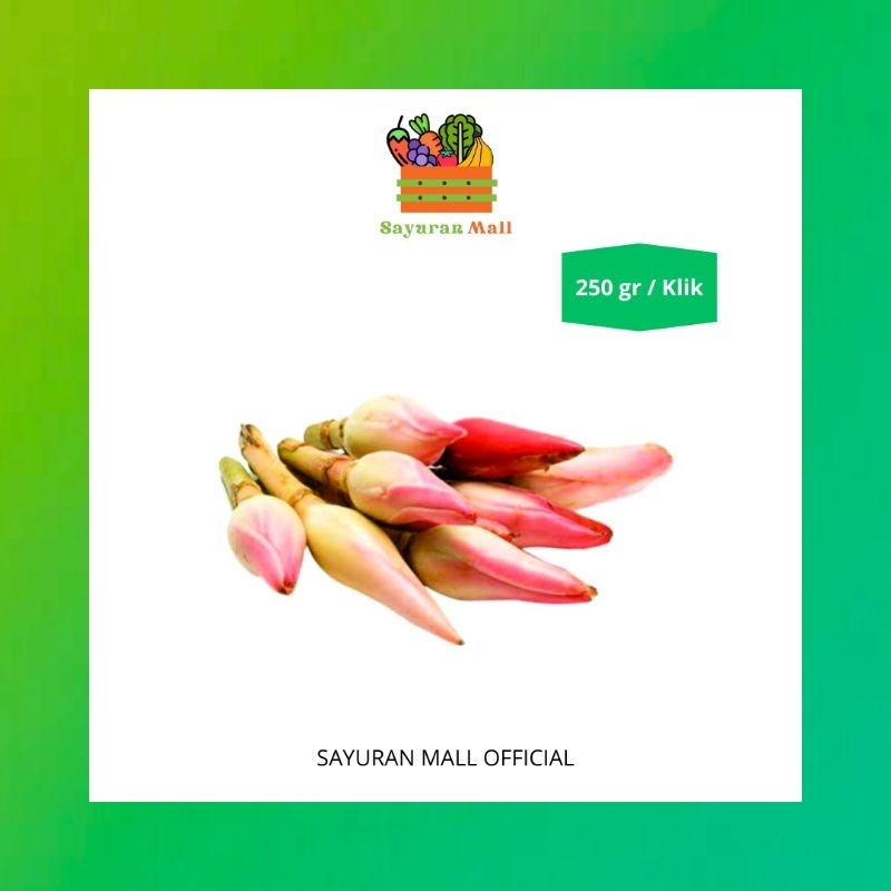 

250gr Kincong / Kecombrang | Sayur Online | SAYURANMALL