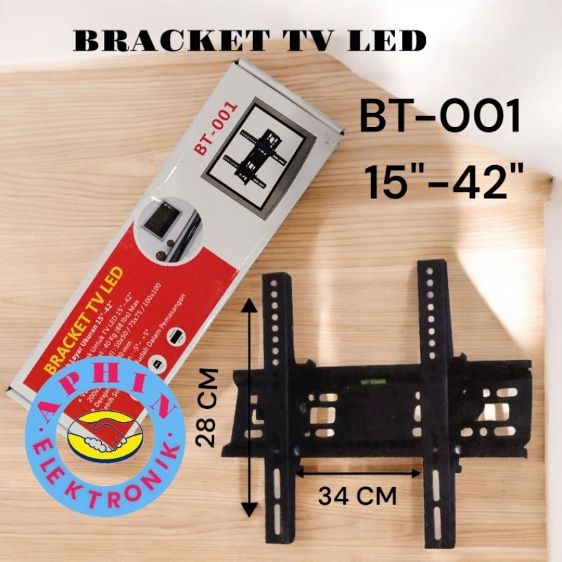 Bracket tv 15  inch -42 inch Bracket LED 15"-42