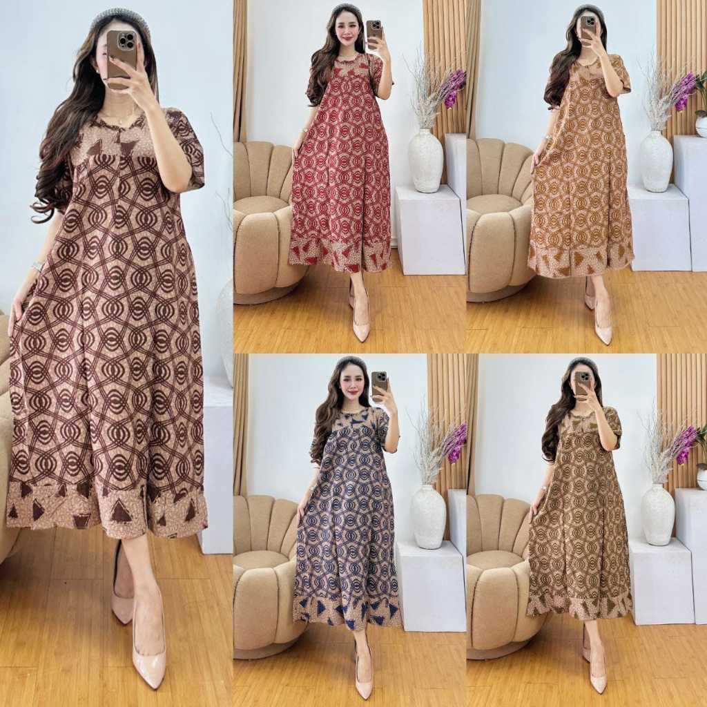 DASTER BATIK REMPLE Bahan Rayon Daster Adem Daster Batik Daster Adem Daster Cantik Daster Remple