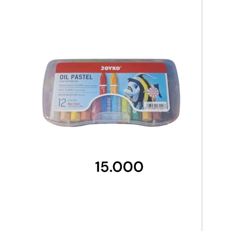 

Joyko oil pastel krayon isi 12 warna