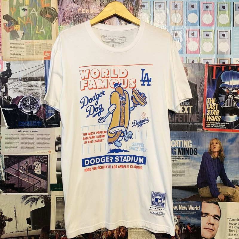 Kaos Vintage Rare LA Dodgers Cooperstown Collection Second Original