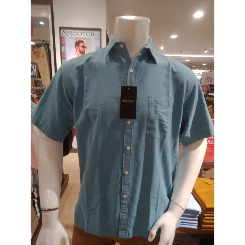 Scotch Kemeja Pendek Pria Casual