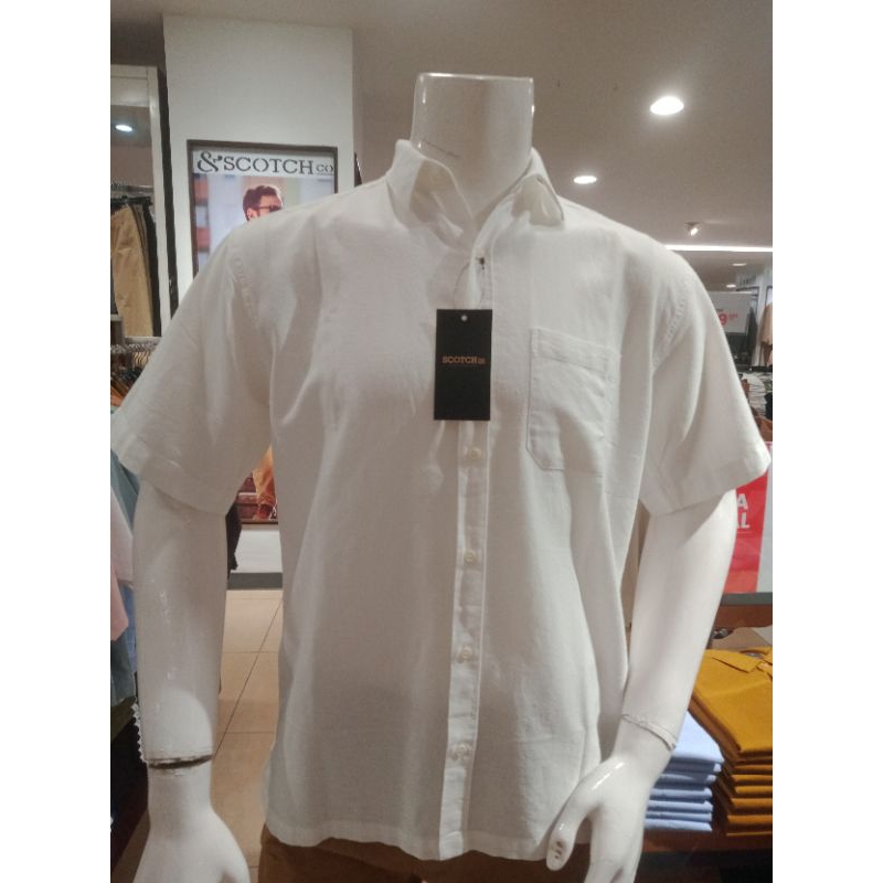 Scotch Kemeja Pendek Pria Casual