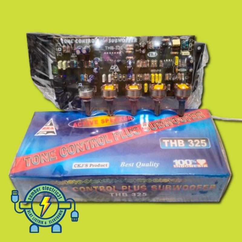 KIT ACTIVE SPEAKER / SPEAKER AKTIF TONE CONTROL PLUS SUBWOOFER THB 325 CKJ