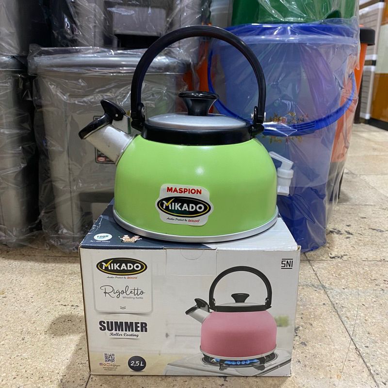 teko bunyi siul maspion rigolleto 2-3liter 100% original