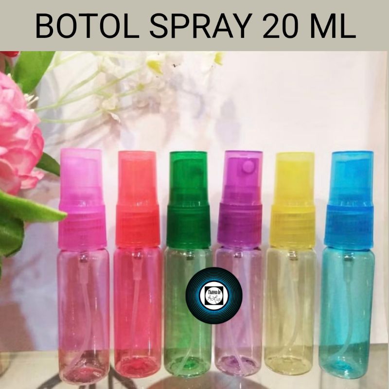 BOTOL 20-30 ML BOTOL SPRAY N 18 WARNA CANTIK /Botol Spray 20-30 ml ANEKA WARNA