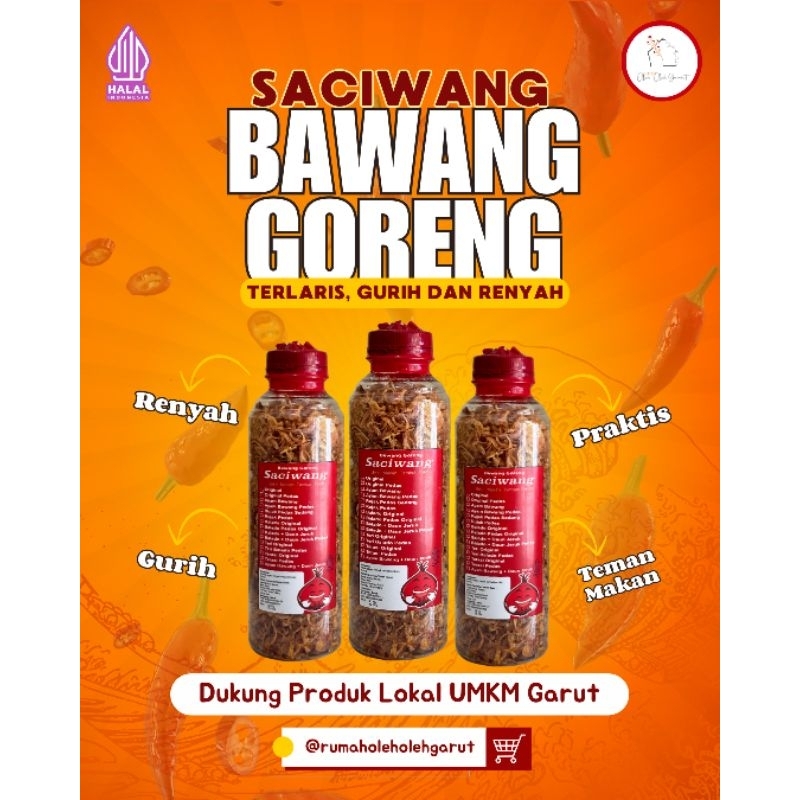 

Bawang Goreng Renyah Gurih | Topping Nasi Viral! Cocok Buat Jualan & Stok Rumah | Gurih Khas Garut, Cocok untuk Taburan Mie & Nasi